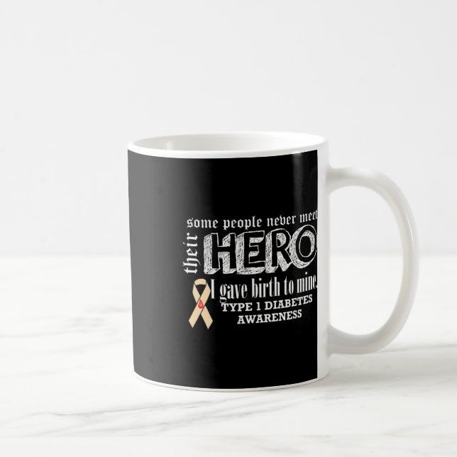 Mug Type 1 Sensibilisation au diabète (Droite)