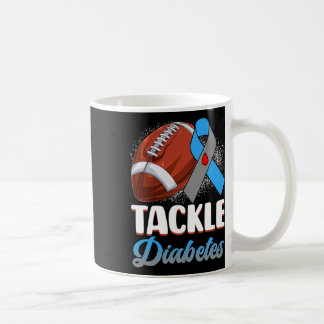 Mug Type 1 Sensibilisation au diabète Footll Bleu Et G