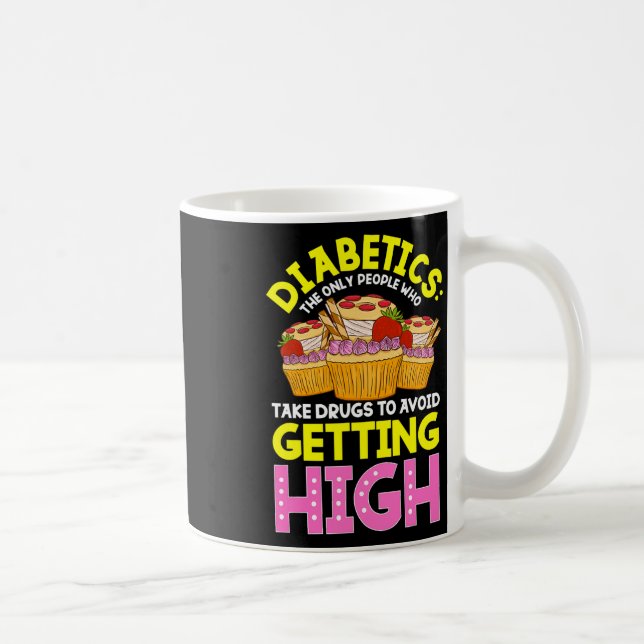 Mug Type 2 Sensibilisation au diabète Douceur Diabétiq (Droite)