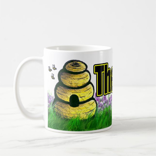 MUG TYPE D'ABEILLE (Gauche)