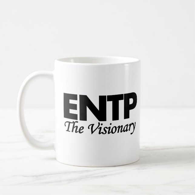 Mug Type de personnalité ENTP | le visionnaire (Gauche)