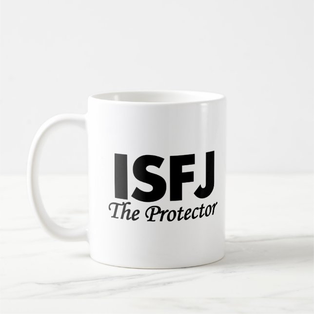 Mug Type de personnalité ISFJ | le protecteur (Gauche)