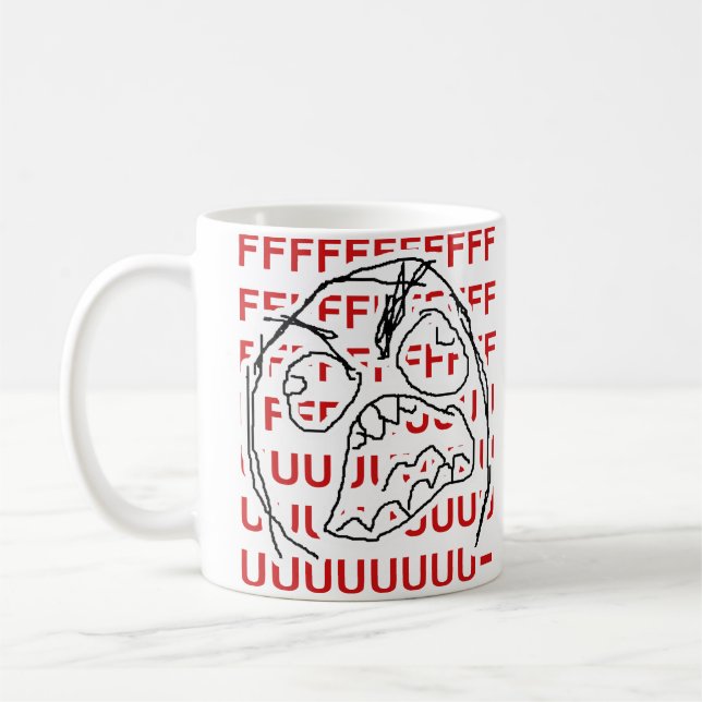Mug Type de rage (Gauche)