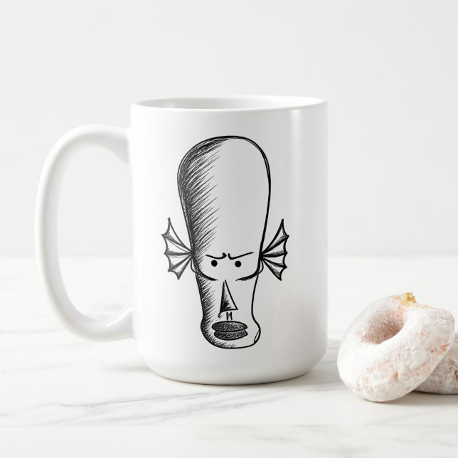 Mug Type extraterrestre (Avec donut)