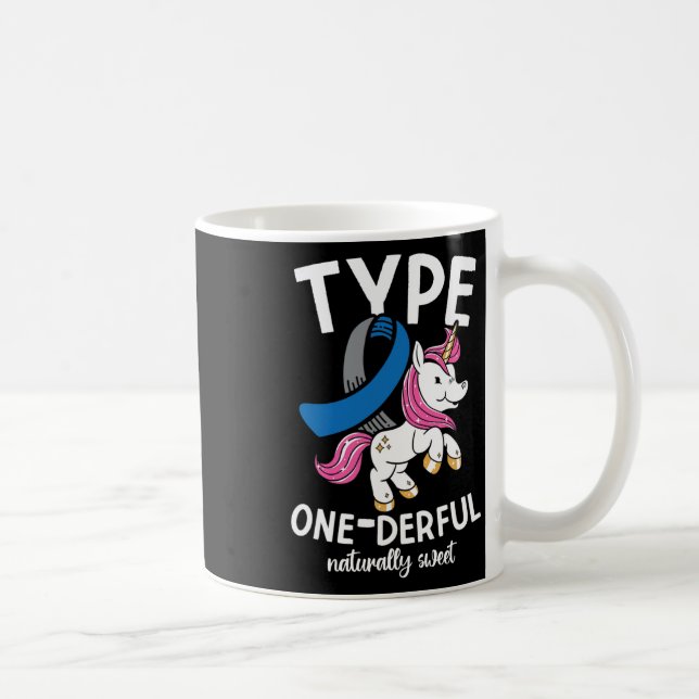 Mug Type One Derful Naturellement Sucré Diabète  (Droite)