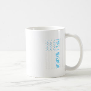 Mug Type Un Guerrier Sensibilisation au diabète Cadeau