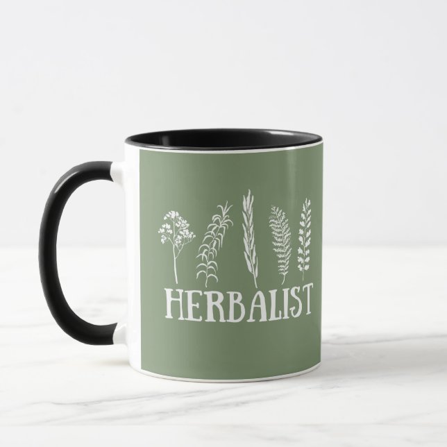 Mug Types d'herboristes (Gauche)