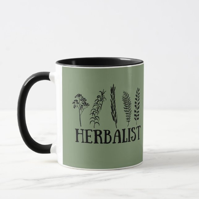 Mug Types d'herboristes (Gauche)