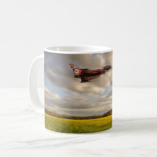 Mug Typhoon RAF Eurofighter survolant le colza c