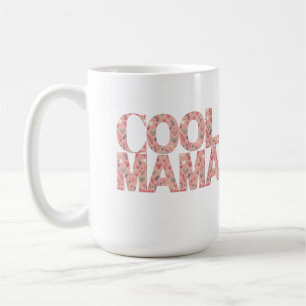 Mug Typographie Cool Mama Coeurs
