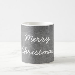 Mug Typographie de tableau de Noël Joyeux Personnalisé