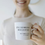 Mug Typographie moderne tendance et drôle<br><div class="desc">Typographie moderne et tendance Coffee Mug</div>