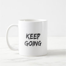 Typographie motivationnelle continuer coup de pinc