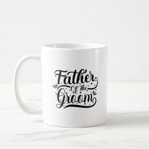 Mug Typographie Père Du Marié