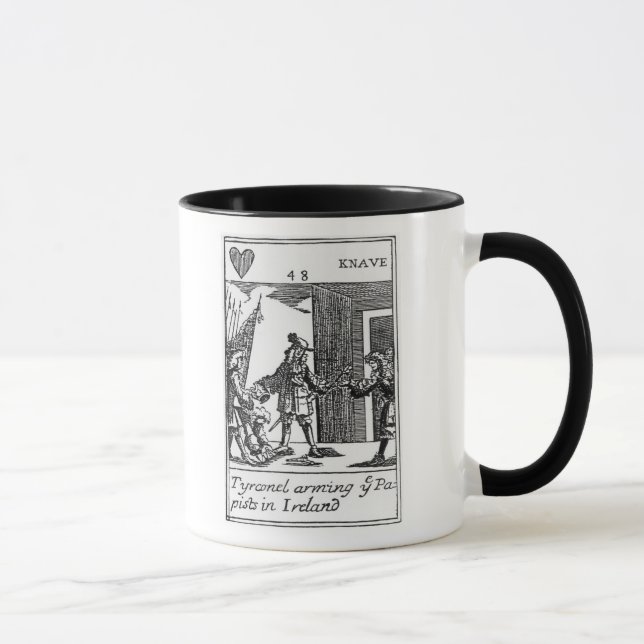 Mug Tyrconnel armant les papistes en Irlande (Droite)