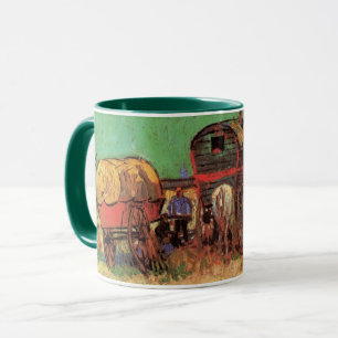 Mug Tziganes avec caravanes par Vincent van Gogh