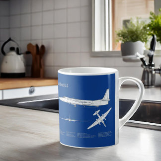 Mug U-2 Dragon Lady - Plan directeur de l'avion ABD
