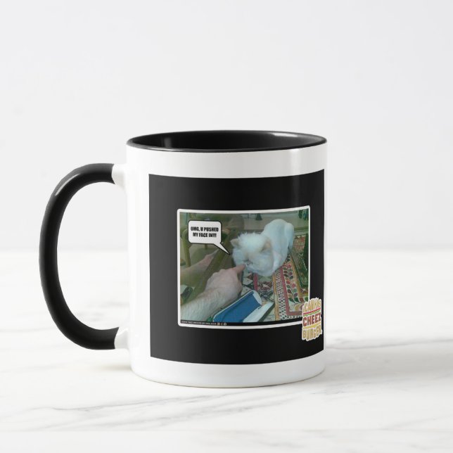 Mug U a poussé mon visage dedans ! (Gauche)