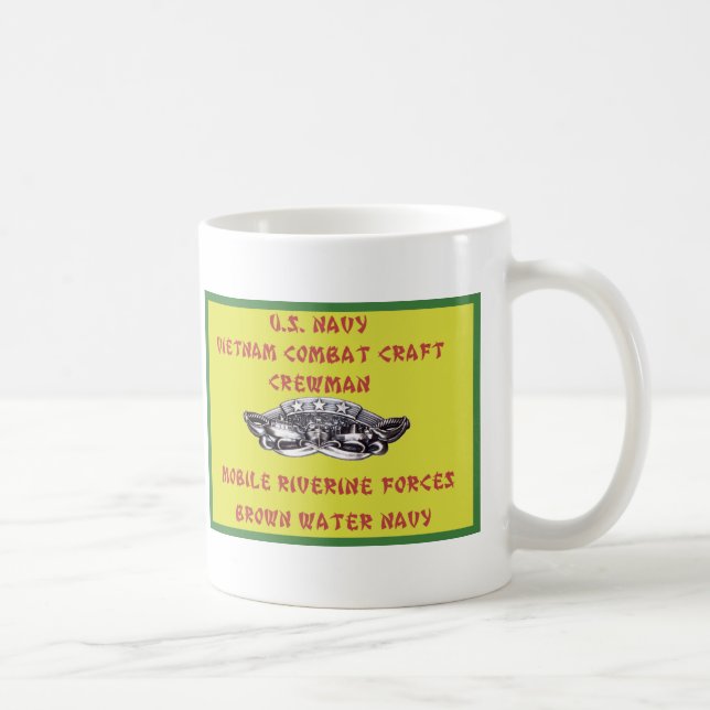 MUG U.S. MEMBRE D'ÉQUIPAGE DE MÉTIER DE COMBAT DU (Droite)