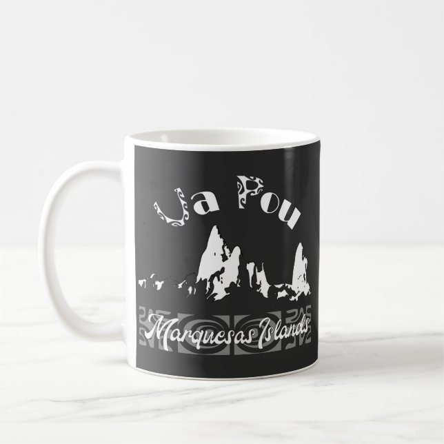 Mug UA POU (Blanc) (Gauche)