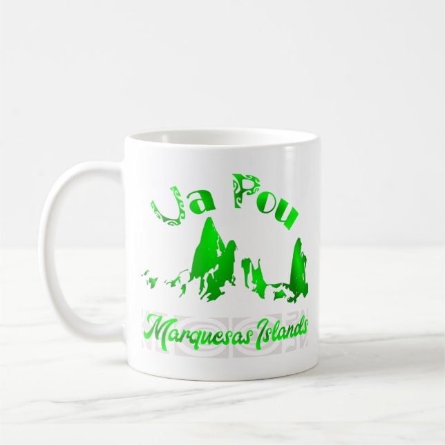 Mug UA POU (vert) (Gauche)