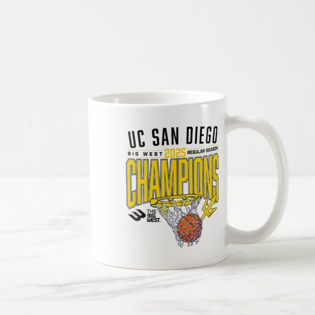 Mug Uc San Diego Tretons 2025 Regular Season Basketbal (Droite)