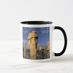 Mug UE, Espagne, Catalogne, Barcelone. Antonio Gaudi's