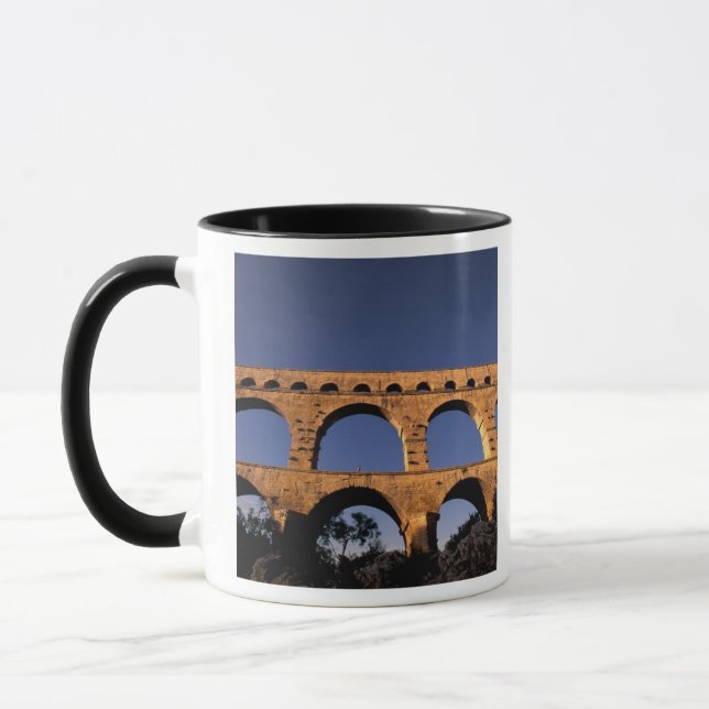 Mug UE, France, Provence, Gard, Pont du Gard. Romain (Gauche)
