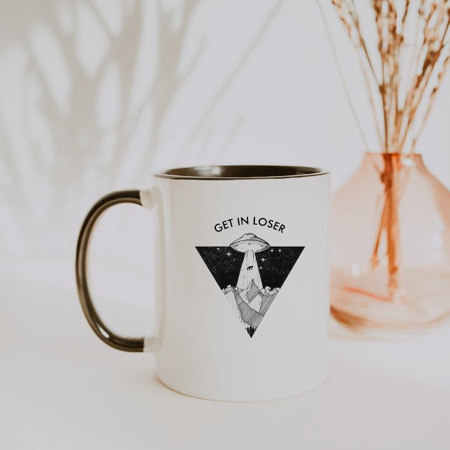 Mug UFO drôle | Allez les perdants (Créateur téléchargé)
