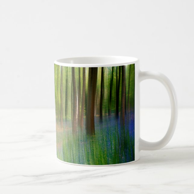 Mug UK Angleterre | Bois de chêne à jacinthe en printe (Droite)