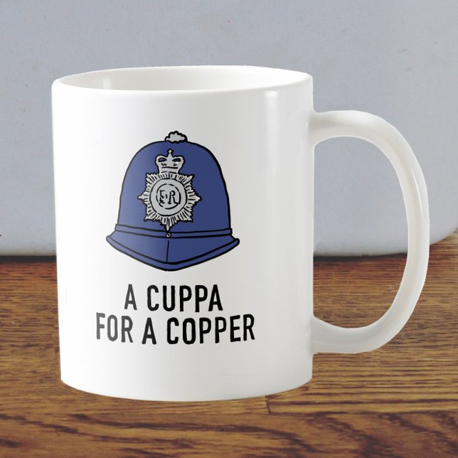 Mug UK Policeman with Helmet - Cuppa for a Copper (Créateur téléchargé)