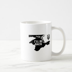 Mug Ukraine Crimée Je serai Ck Carte ukrainienne Tride