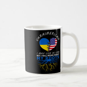 Mug Ukraine États-Unis Fiers des deux pays Ukraimerica