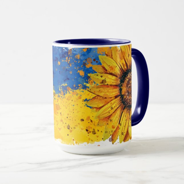 Mug Ukraine Hommage (Devant droit)