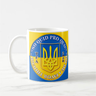 Mug Ukraine : La bouillie de café "No Quid Pro Quo"