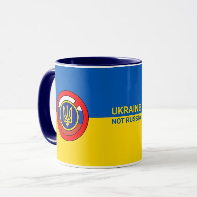 Mug Ukraine - Pas l'emprise russe (Devant gauche)