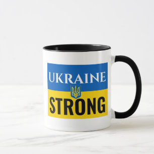 Mug UKRAINE STRONG ou votre message