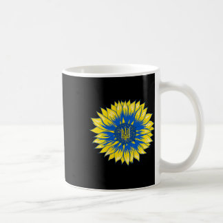 Mug Ukraine Tournesol Style de poche Rétro Floral Ukra