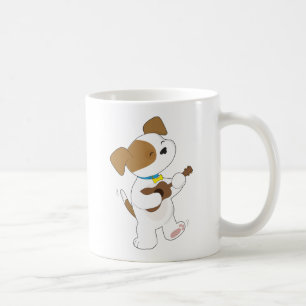 Mug Ukulélé mignonne de chiot