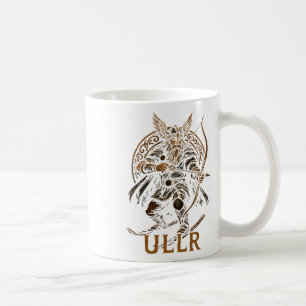 Mug Ullr dieu norrois du tir à l'arc et du ski