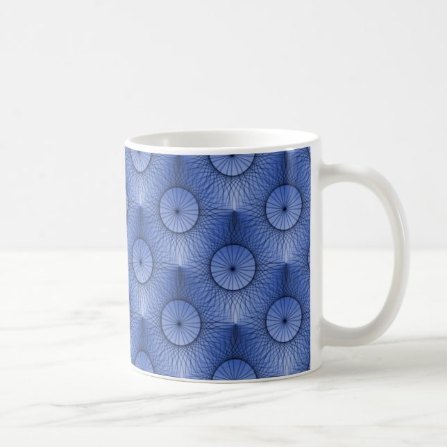 Mug Ultramoderne Chic Mug, Bleu clair (Droite)