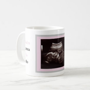 Mug Ultrasound Fête des pères photo rose Meilleur papa