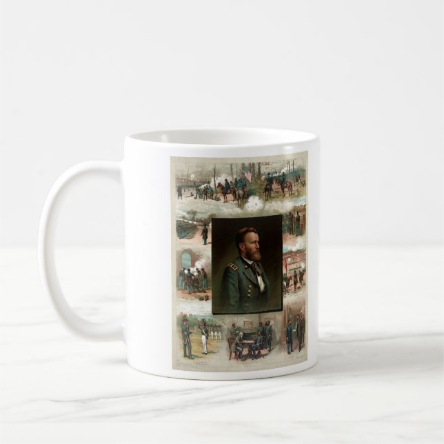 Mug Ulysse S. Grant de West Point à Appomattox (Gauche)