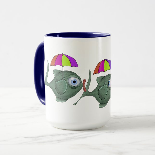 Mug UmbrellaFish (Devant gauche)