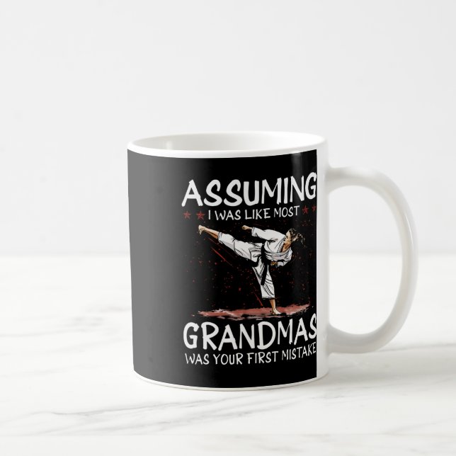 Mug Uming J'Étais Comme La Plupart Des Grand-Mères Pre (Droite)