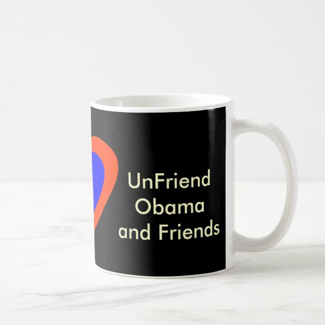 Mug Un ami Obama et ses amis (Droite)