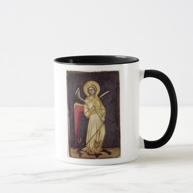 Mug Un ange avec un démon sur une chaîne (Droite)