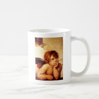Mug Un ange, coordonnée du Sistine Madonna - Raphael
