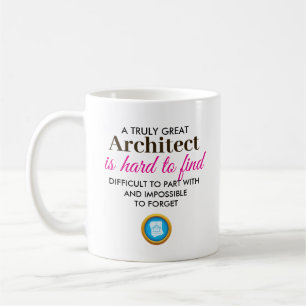 Mug Un architecte vraiment grand - Nom personnalisé