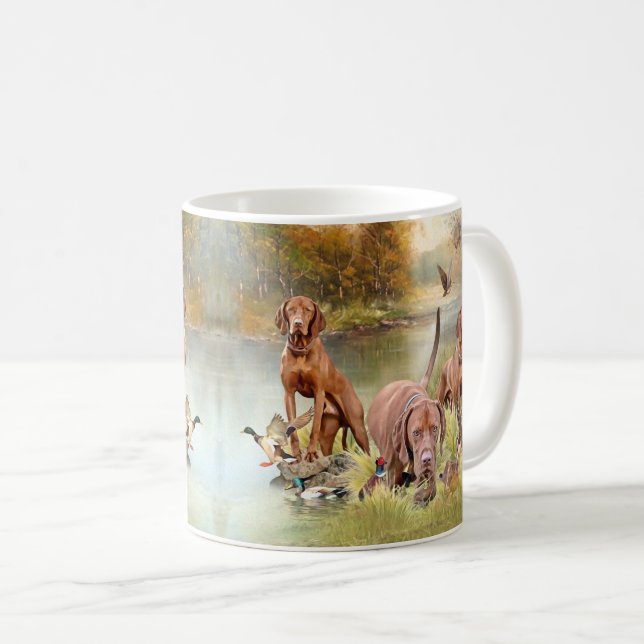 Mug Un aristocrate polyvalent dans la Vizsla hongroise (Devant droit)